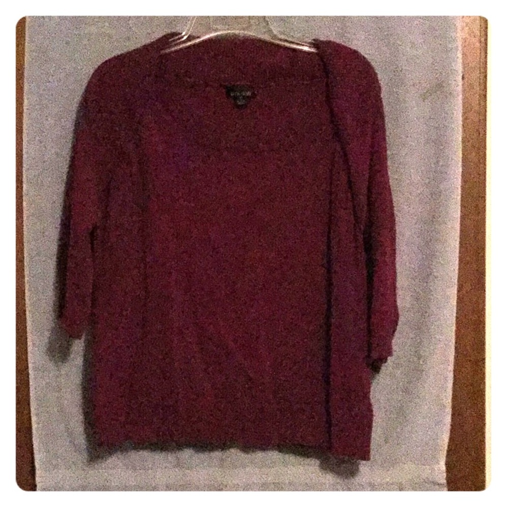 B-Design Maroon XL Sweater